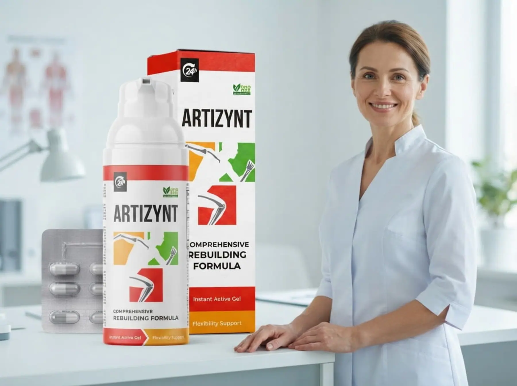 ArtiZynt gel — Sensação fresca e, logo depois, agradavelmente quente