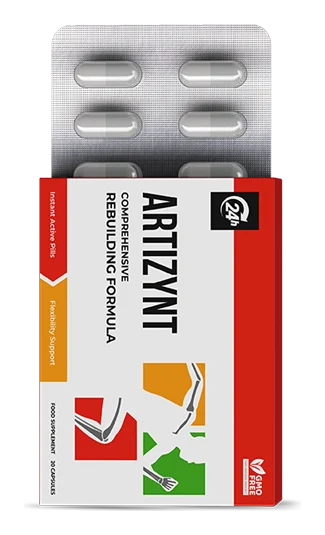 ArtiZynt Capsules — box with a blister of 20 capsules
